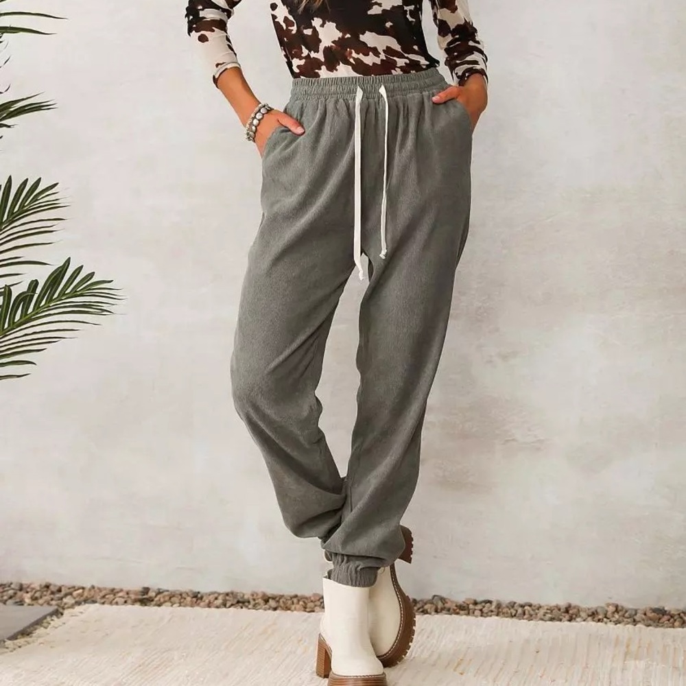 Corduroy jogger